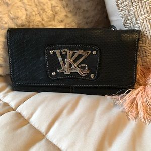 Black Kathy Van Zeeland Wallet